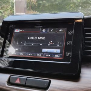 New  Maruti Suzuki Ertiga infotainment screen