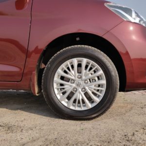 New  Maruti Suzuki Ertiga wheel pattern