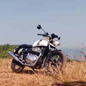 Royal Enfield Continental GT  Review front quarter