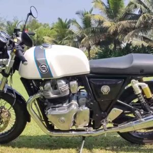 Royal Enfield Continental GT  Review side profile
