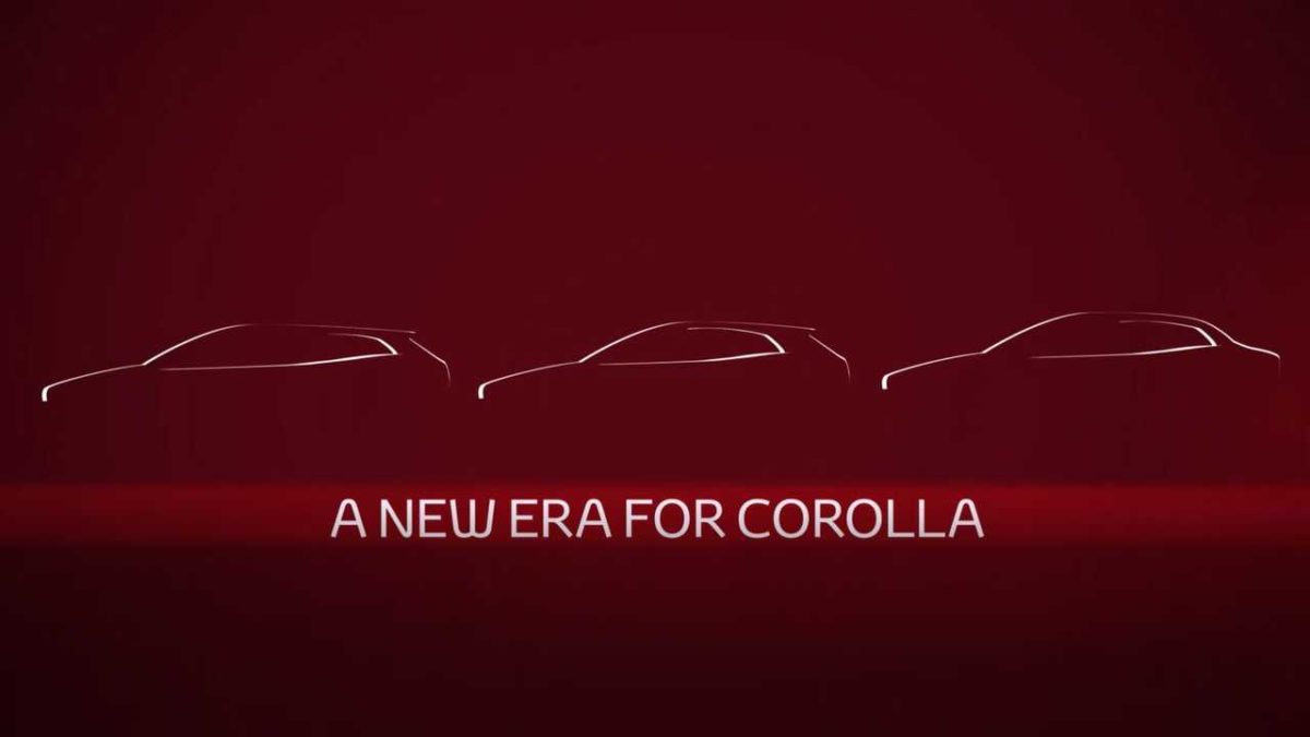 toyota corolla sedan teaser