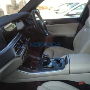 BMW X th generation spied interior