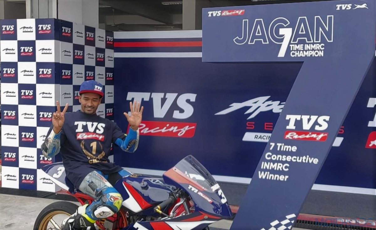 Jagan Kumar  Indian National Motorcycle Racing Champion