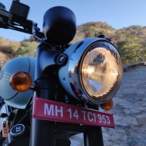 Jawa  headlight and indicators