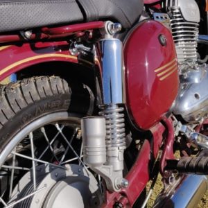 Jawa Classic rear suspension