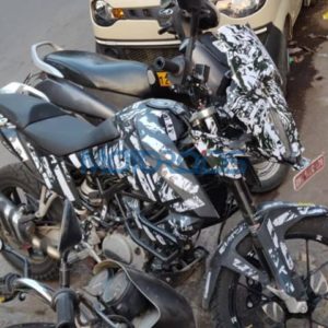 KTM Adventure  spied