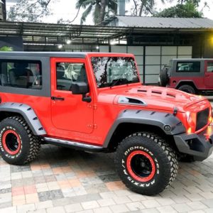 Mahindra Thar Modified side