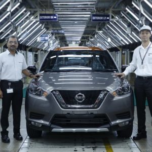 New Nissan KICKS production begins