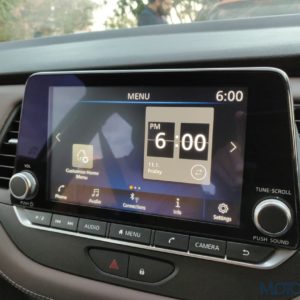 New Nissan Kicks India infotainment system home screen