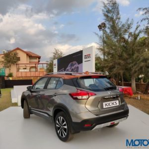 Nissan Kicks Media Drive stage