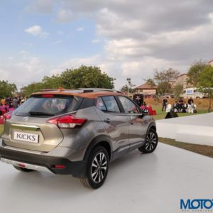 Nissan Kicks Media Drive stage