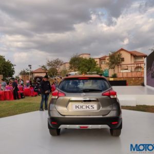 Nissan Kicks Media Drive stage