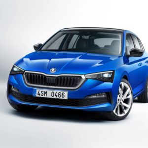 SKODA SCALA front end