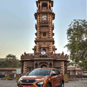 Tata Harrier Front three quarters