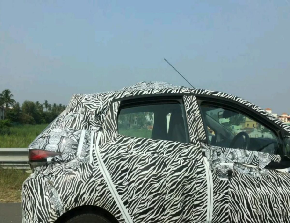 Tata X Spied side