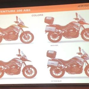 UM DSR Adventure  ABS to be sold in four colours