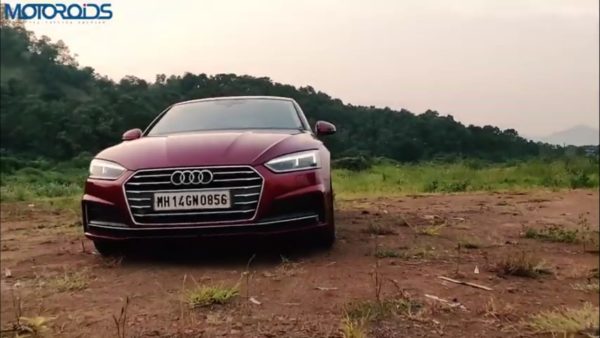 Audi A5 review front low