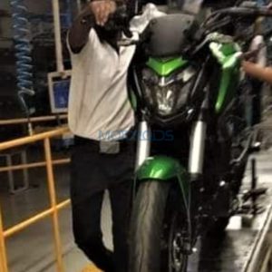 Bajaj Dominar Lime Green