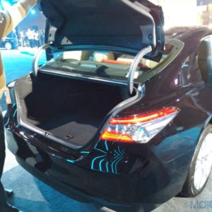 Toyota Camry Hybrid boot space
