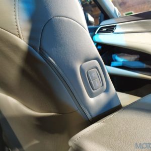 Toyota Camry Hybrid powered seats