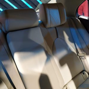 Toyota Camry Hybrid rear seats