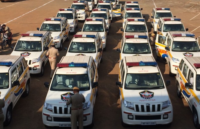 Andhra Pradesh police gets TUV  fleet