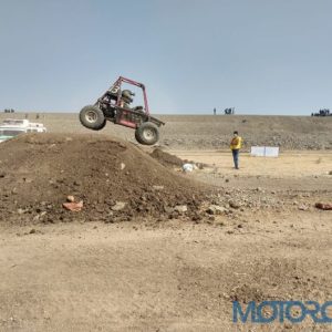 Baja SAE  rock jump