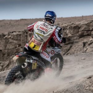 Hero MotoSports Team Rally rider Oriol Mena