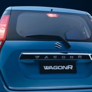Maruti Suzuki Big New WagonR Rear tailgate and licence plate