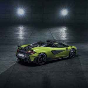 McLaren  LT Spider rear quarter top