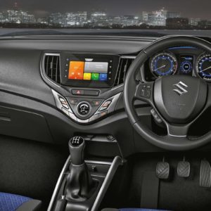 New  Suzuki Baleno dashboard