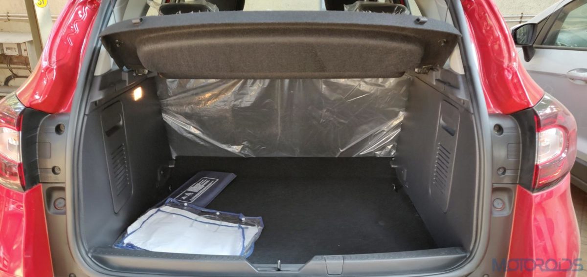 Renault Captur Petrol boot space Renault Captur Petrol boot space
