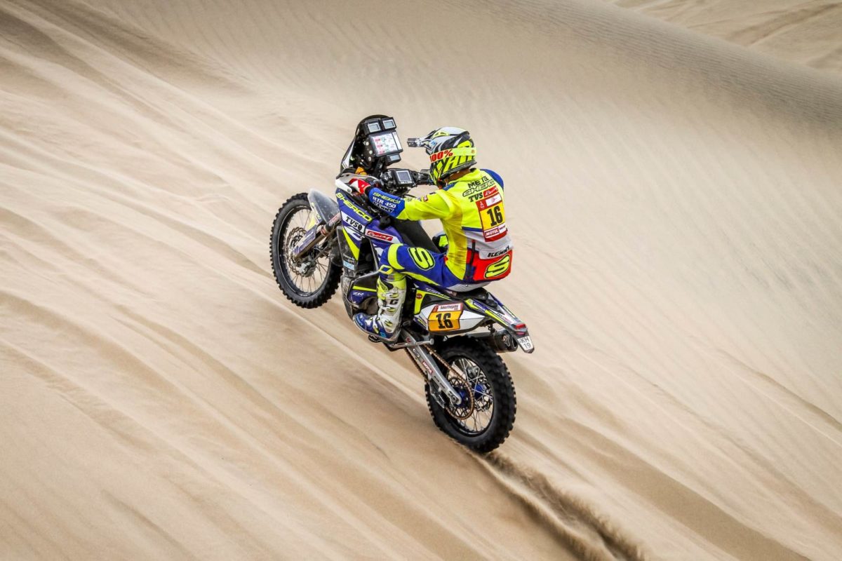 Sherco TVS Rally Factory Dakar 2019 Stage 9 Aravind(4)