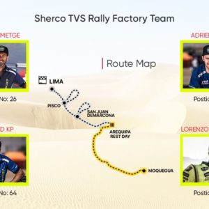 Stage  Sherco TVS Factory Rally Dakar