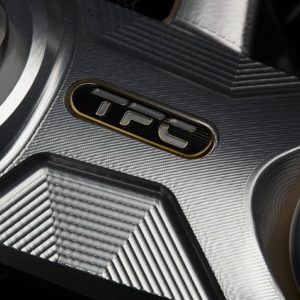 Triumph Thruxton TFC Unveiled TFC badge