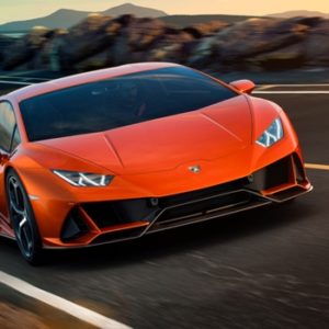 lamborghini huracan evo front top