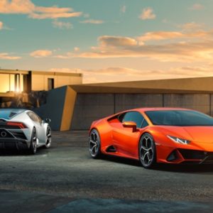 lamborghini huracan evo side by side