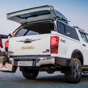 Azad steel canopies for Isuzu pickup trucks