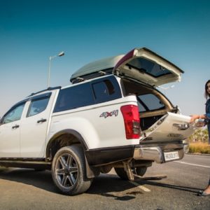 Azad steel canopies for Isuzu pickup trucks