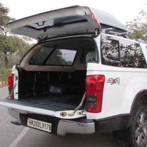 Azad steel canopies for Isuzu pickup trucks