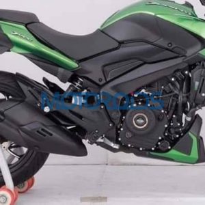 Bajaj Dominar leaked specs green side