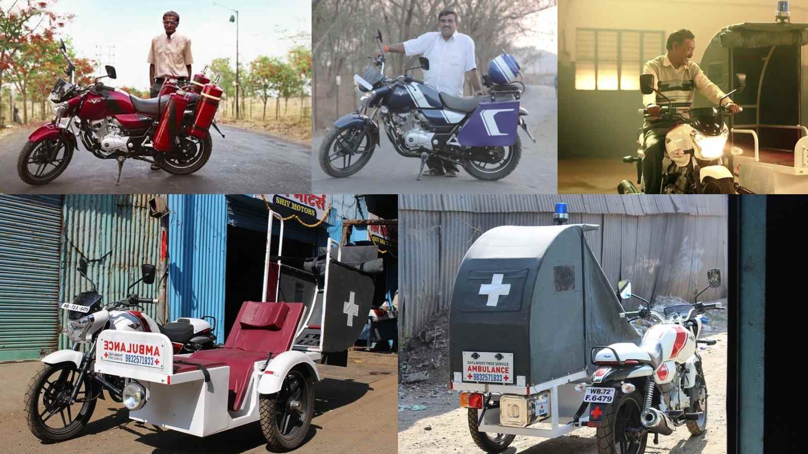 The Multifaceted Bajaj V15 Plays The Role Of An Ambulance A