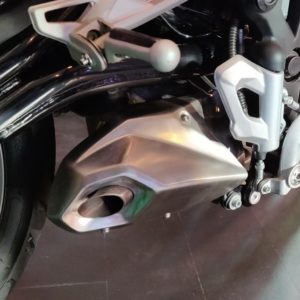 Benelli TRK  centre exhuast