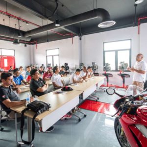 Ducati sets up training facility in Thailand theory class