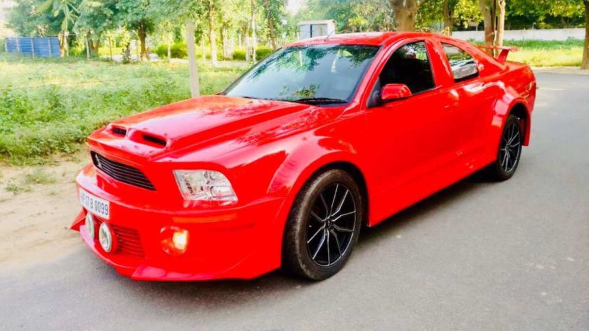 Ford Mondeo converted to Mustang front quarter