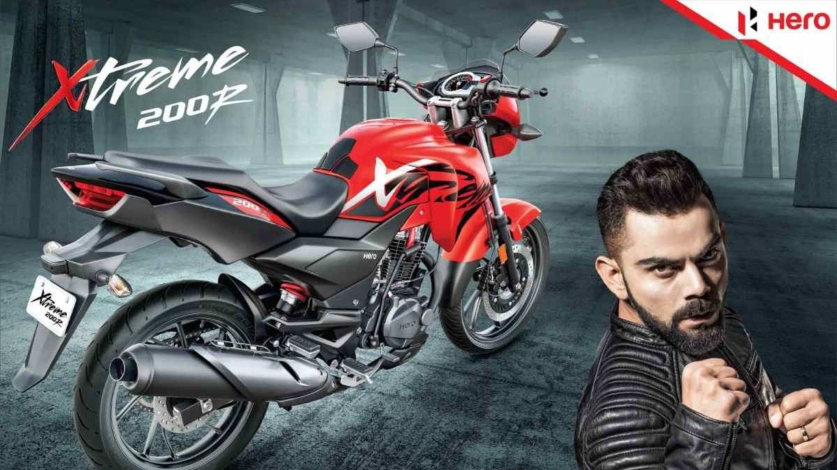 Hero Motocorp Xtreme R and Virat Kohli