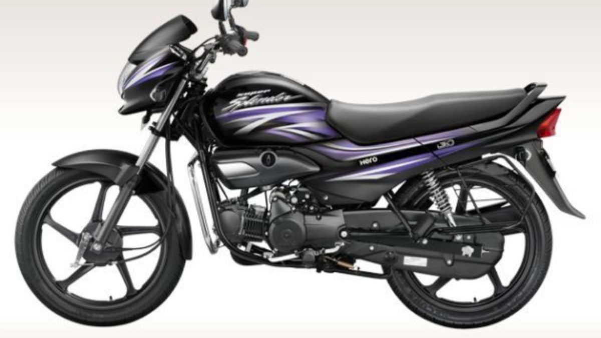 Hero Splendor is side