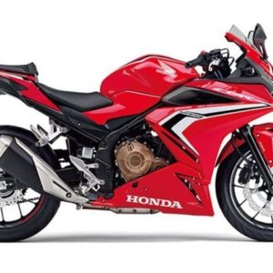 Honda CBR side red