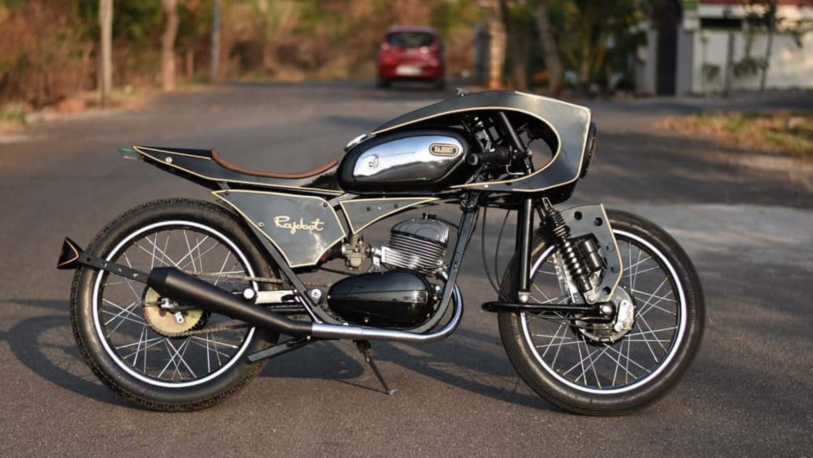 This Modified Cafe Racer Pays A John Player Special Tribute To The