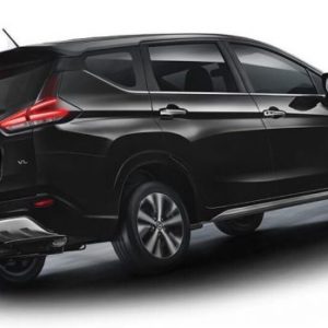 Nissan Livina unveiled rear three quarter black
